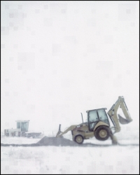 Backhoe and Combine